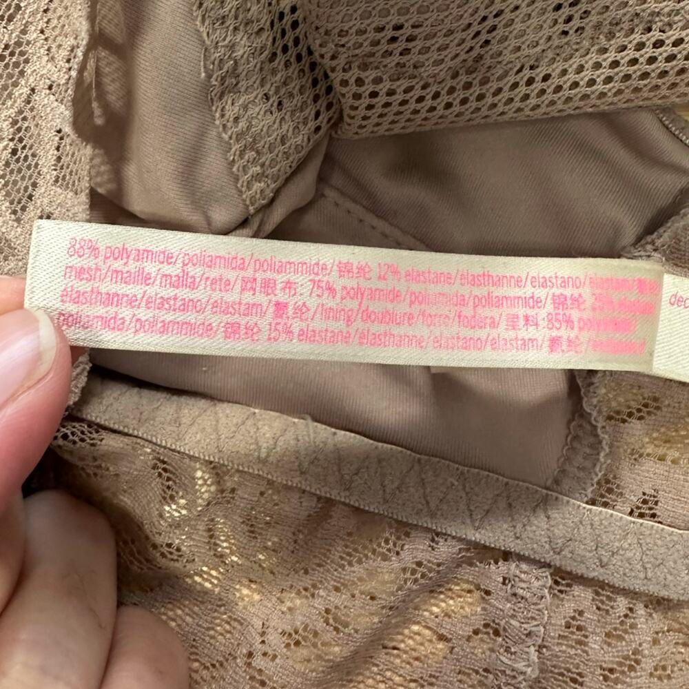 PINK Victoria's Secret | Small | Mauve Lace Pullover Bralette - Picture 5 of 6